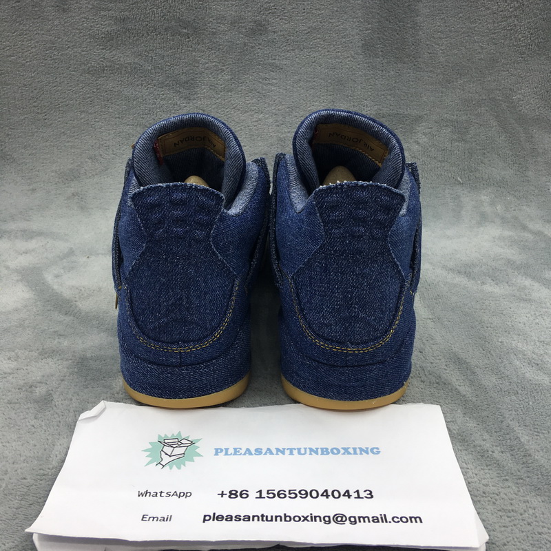 Authentic Jordan 4 Retro Levis NRG